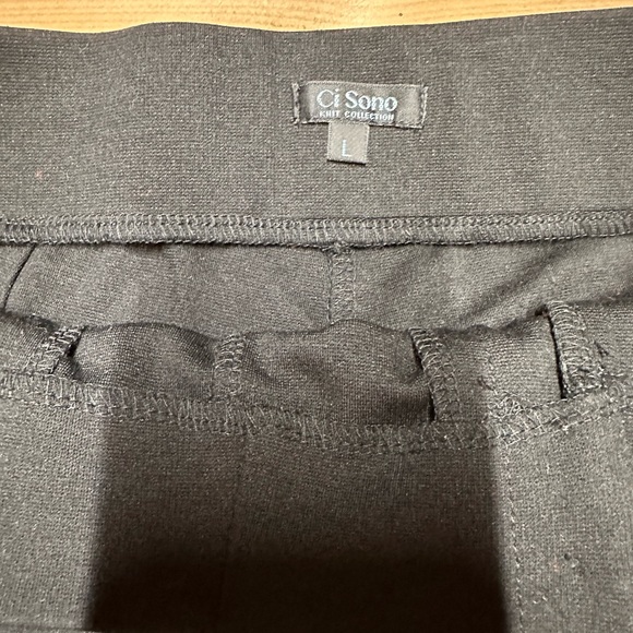 Ci Sono Black High Waist Women Shorts - Picture 3 of 4